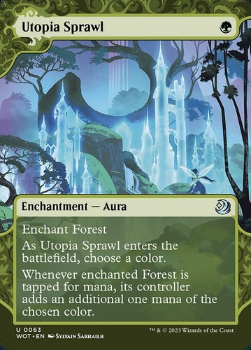 Mtg utopia sprawl - utopia, (showcase)