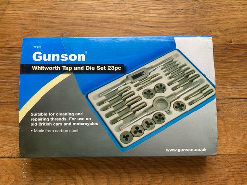 Gunson whitworth tap and - tap, die