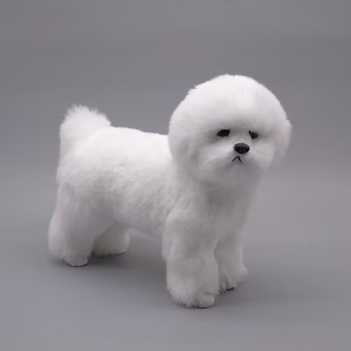 Bichon frise puppy plush - frise, soft