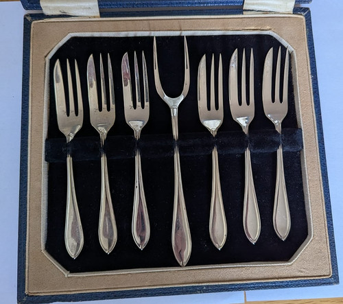 Set vintage silver plated - set, of