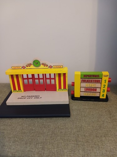 Wooden train set - train, and