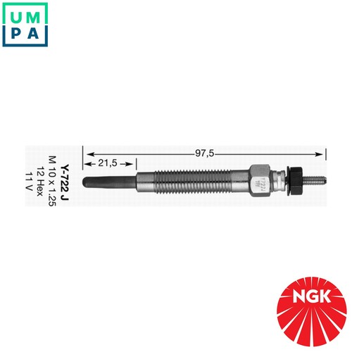 Glow plug 6848 for - 4x,