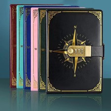 Retro Password Book Diary