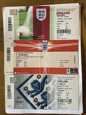 10 ENGLAND Home TICKETS.