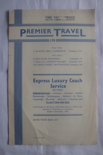 Premier travel ltd coach - travel,