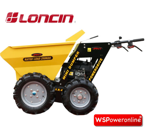 Mini dumper loncin - engine, x
