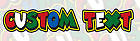 Custom text stickers - ,