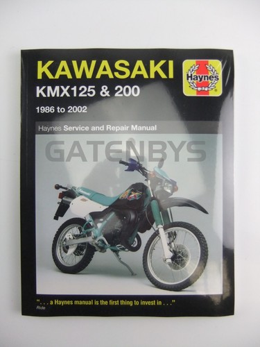 New kawasaki haynes workshop - new,