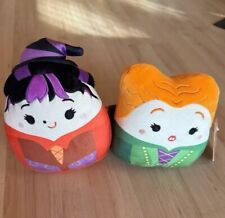 Mary & Winifred Sanderson Squishmallows Hocus Pocus Disney Halloween 