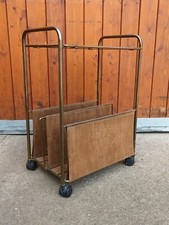 Magazine Rack Vintage Table