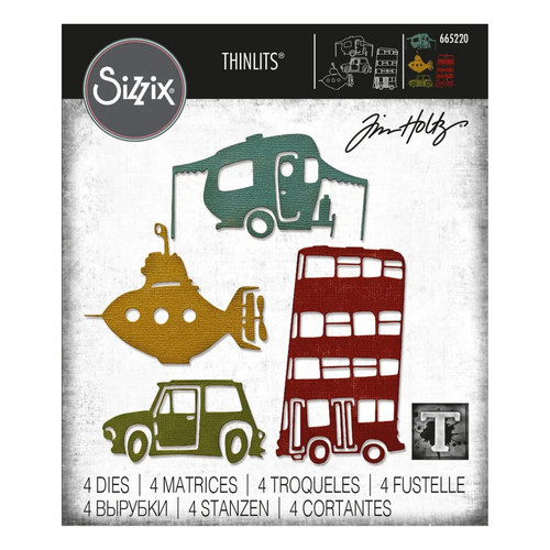 Sizzix thinlets die tim - die, by