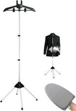 Garment Hanger for Steaming, Folding Handheld Garment Steamer Clothes Stand Rack