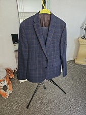 Vintage Jeff Banks Navy Check