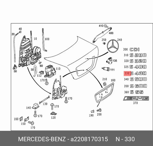 New mercedes benz class - new, w220