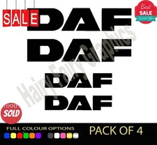 Daf vinyl sticker - decal, car