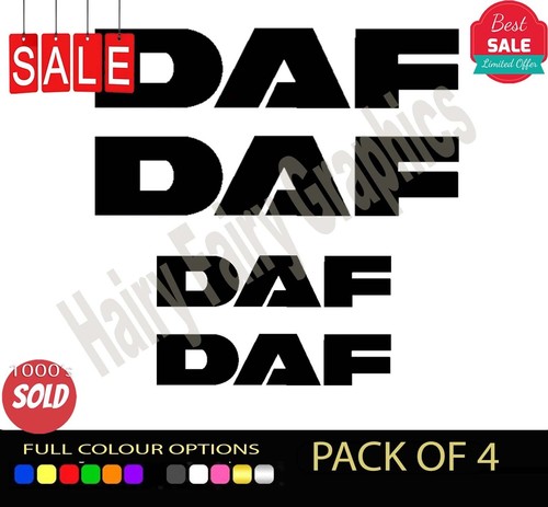 Daf vinyl sticker decal - vinyl,