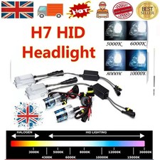 Car Hid Conversion Kit H7 Xenon Headlight 5000K 6000K 8000K 10000K 35W Bulbs UK