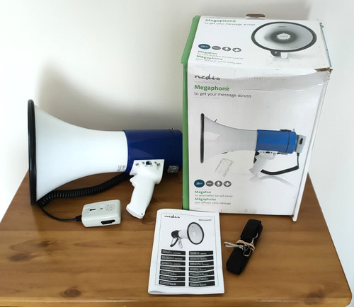 Nedis 25w megaphone with - nedis,