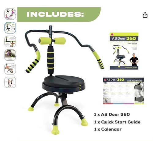 Doer 360 abdominal fitness - ab,