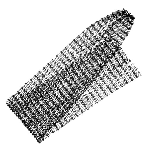 Rhinestone mesh head - rhinestone, cover