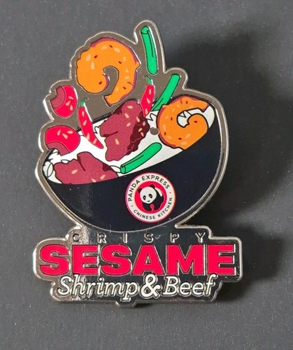 Panda express lapel - panda, sesame