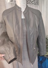 Grey Premium Real Leather  New