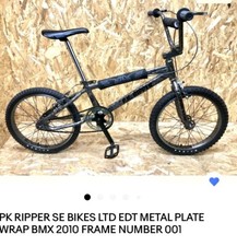 SE PK Ripper, 20" Unused Limited Edition, Metal Wrap, Collectors Release