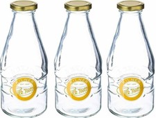 3x Kilner Twist Top Clear