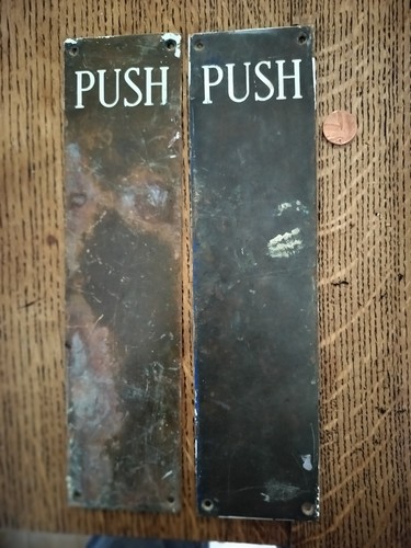 Two vintage copper - , finger