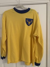 Retro Mansfield Town Football Shirt. Size L From Traditional Soccer Co
