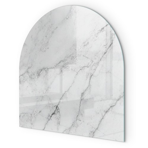Glass hearth plate protector - plate,