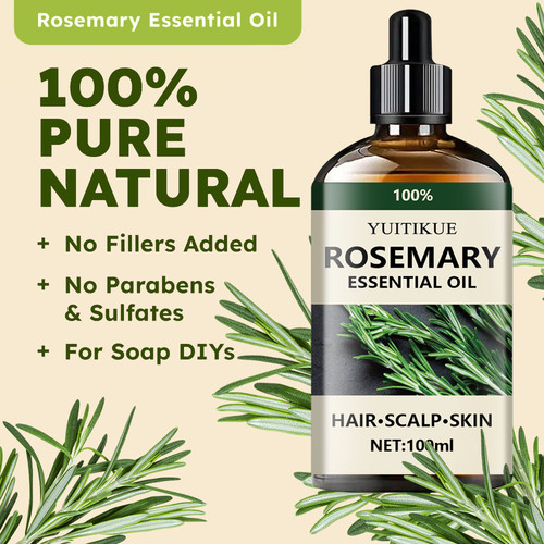 100 pure rosemary essential - pure,