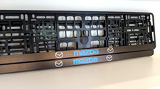 2x car number plate frame