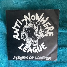 Anti Nowhere League - Streets