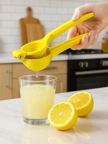 Manual lemon press aluminum - lemon, press-aluminum