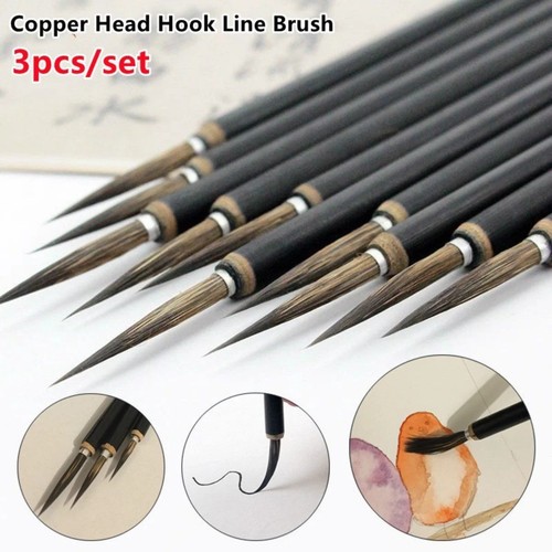3pcs copper head calligraphy - 3pcs,
