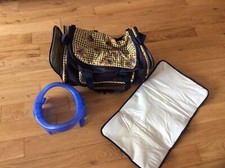 Baby Changing Bag, Incl Changing Mat And Potty. Preloved