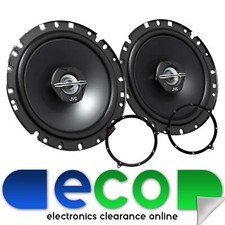 JVC 17cm 600 Watts 2 Way Front Door Car Speakers Pair For Audi TT 8N 1998-06 MK1