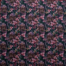 Skull & Orchid 100% Cotton