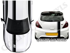 Vauxhall SRI racing stripes