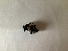 Antique lucky charm,  black