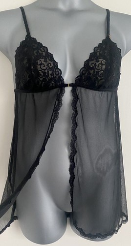 Victoria secret black sheer - victoria's,