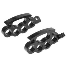 2x Floor Board Controls Foot Pegs for Harley Softail Dyna Sportster Touring  MO