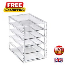 5-Drawer Acrylic Storage Unit