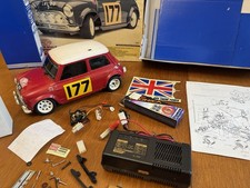 Vintage Kyosho Mini Cooper 1:10 Scale RC Car
