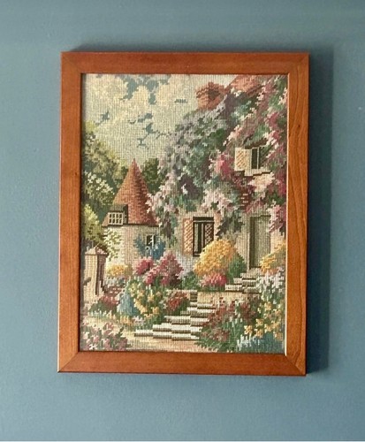 Vintage tapestry picture - vintage,