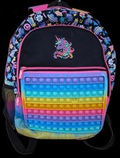 Smiggle Girls Backpack Bubble Pop It Unicorn Backpack Bag Rucksack School UK
