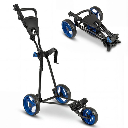 Folding golf pull trolley - trolley, 3