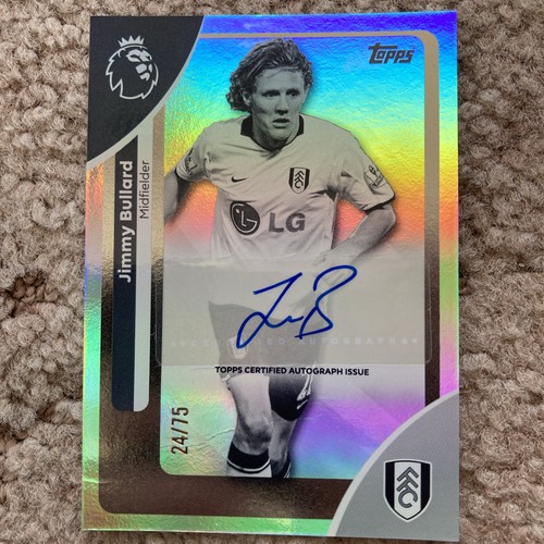 Jimmy bullard auto topps - bullard,
