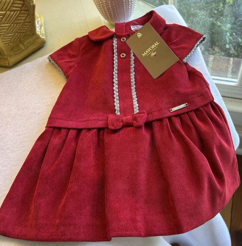 Nwt mayoral baby girls red - nwt,